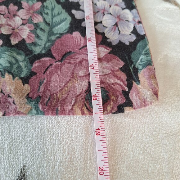 Vintage Set of 2 Pillowcases Pink Green Roses Floral Y2K 90s 80s Made In Spain - Picture 5 of 6